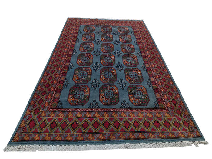 Incredible Afghan Kunduz Handmade Carpet - 289 x 203 CM