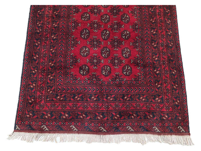 Gorgeous Red Afghan Handmade Carpet - 177 x 125 CM