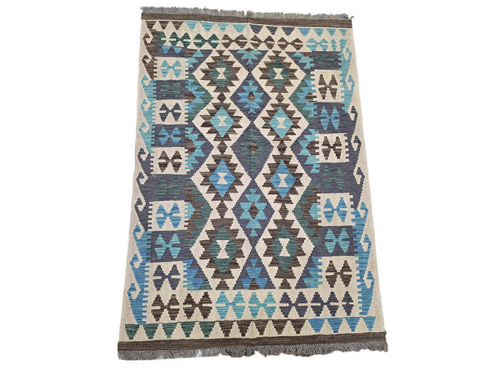 Stunning Afghan Handwoven Kilim 179 x 124 CM