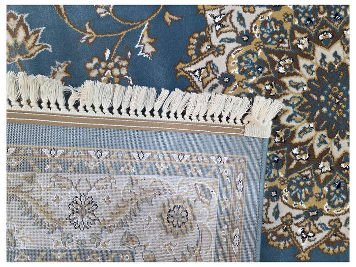 Gorgeous Blue Machine Made Carpet - 230 x 160 CM