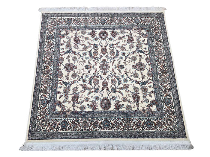 Persian Nain Square Machine Made Carpet - 150 x 150 CM