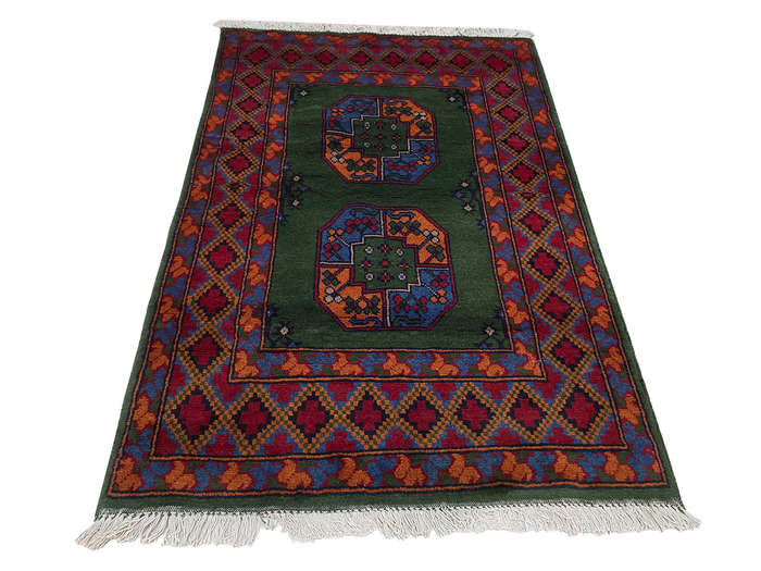 Afghan Kunduz Handmade Carpet - 152 x 116 CM