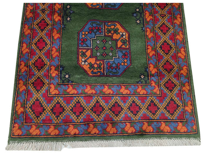 Afghan Kunduz Handmade Carpet - 152 x 116 CM