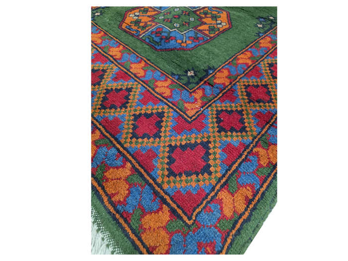 Afghan Kunduz Handmade Carpet - 152 x 116 CM