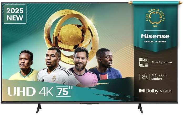 Hisense 75-Inch A6Q Ultra HD Smart TV