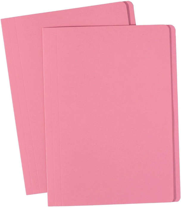 Marlin Flat Files & Folders 100'S Pink