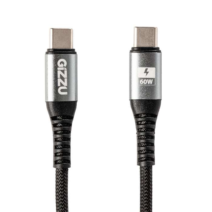 GIZZU&#xA0;60W 480Mbps Type-C 1m Cable