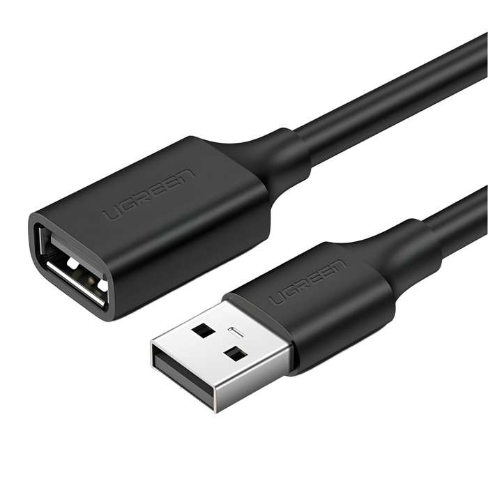 UGREEN USB 2.0 Extension Cable &#x2013; Male to Female, 480Mbps Data Transfer - 5m