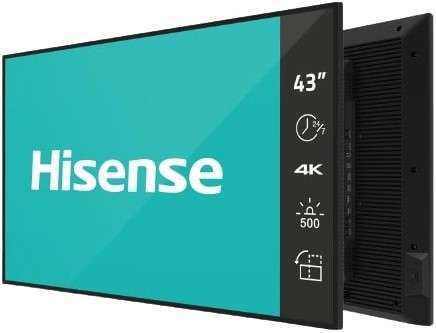 Hisense 43 Inch 4K UHD IPS Digital Signage Display