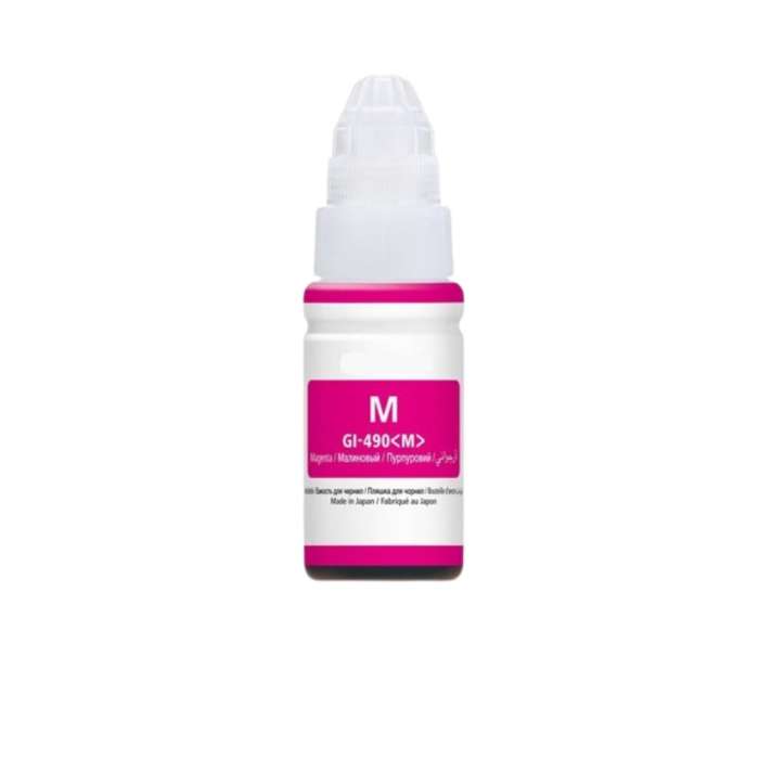 Compatible Canon GI-490/GI490  ink bottle Magenta single