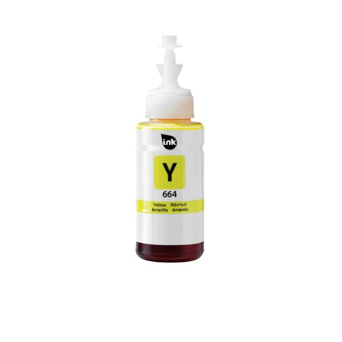 Compatible Epson T6644 Ecotank ink bottle Yellow single