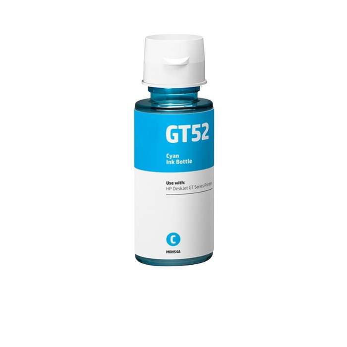 Compatible HP GT52 Ecotank ink bottle Cyan single