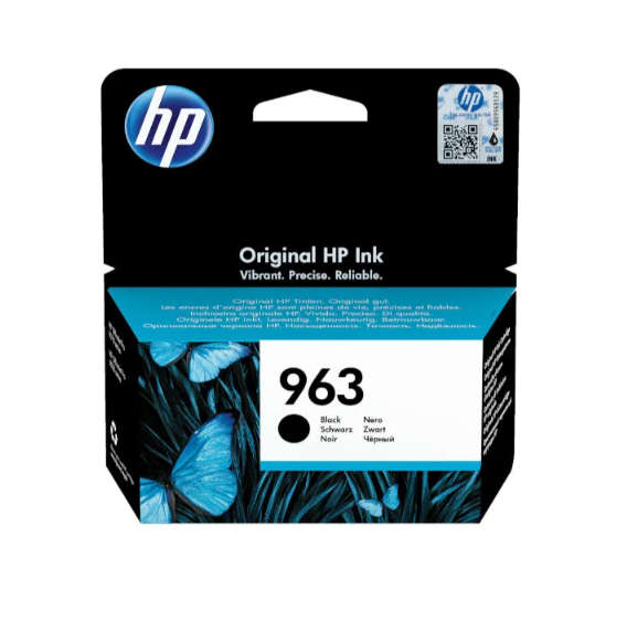 Original HP # 963 Black Original Ink Cartridge - OfficeJet 9013/9023