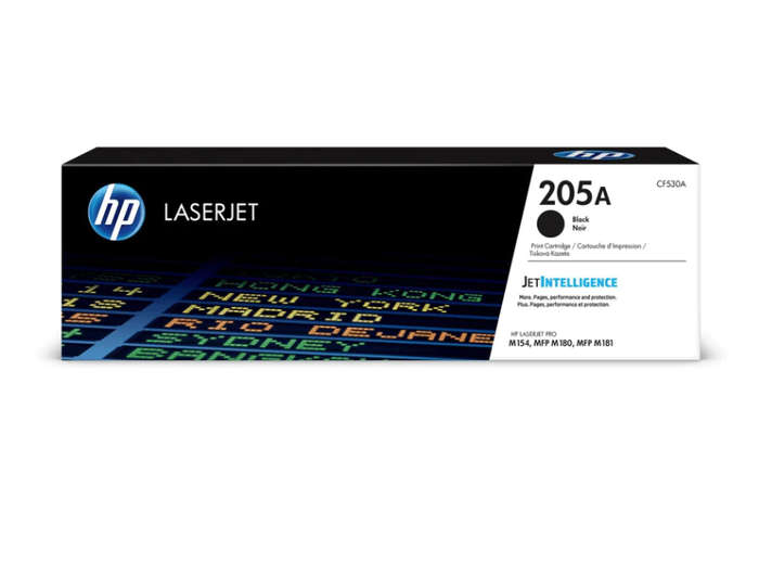 Original HP # 205A Original Black LaserJet Toner Cartridge - CLJ MFP M180/M181