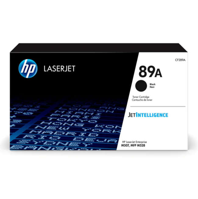 Original HP # 89A Black LaserJet Toner Cartridge - LJ Enterprise M507/M528