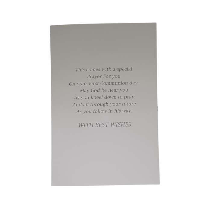 Last Supper First Holy Communion Card