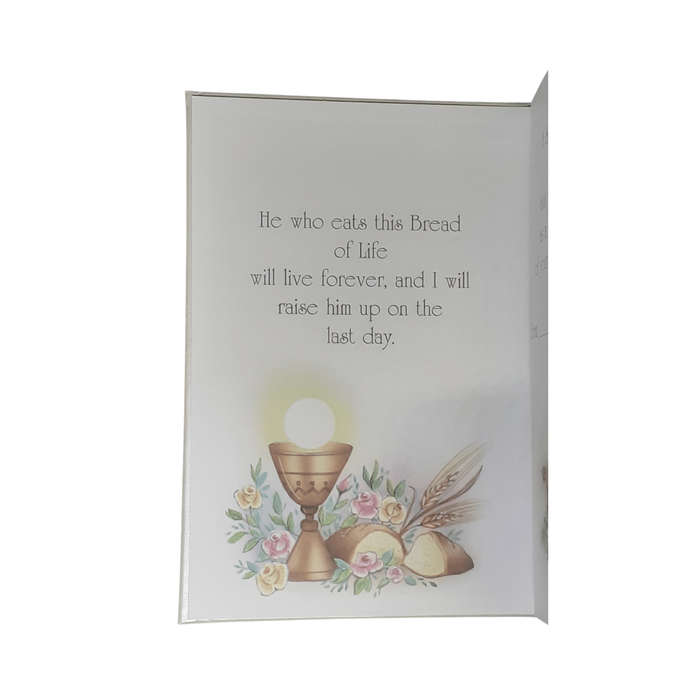 First Holy Communion Keepsake Card
