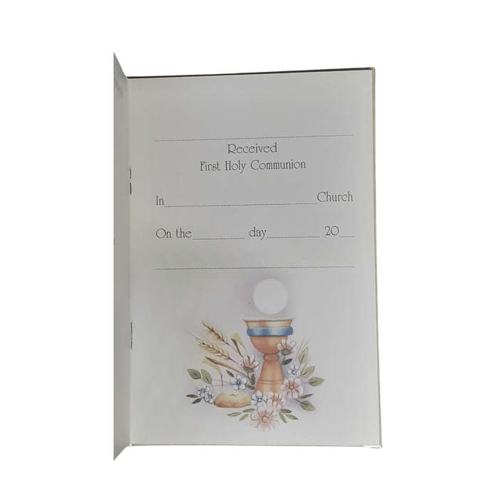 First Holy Communion Keepsake Card
