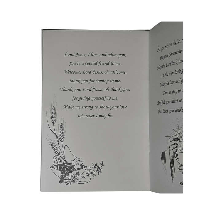 First Holy Communion Keepsake Card