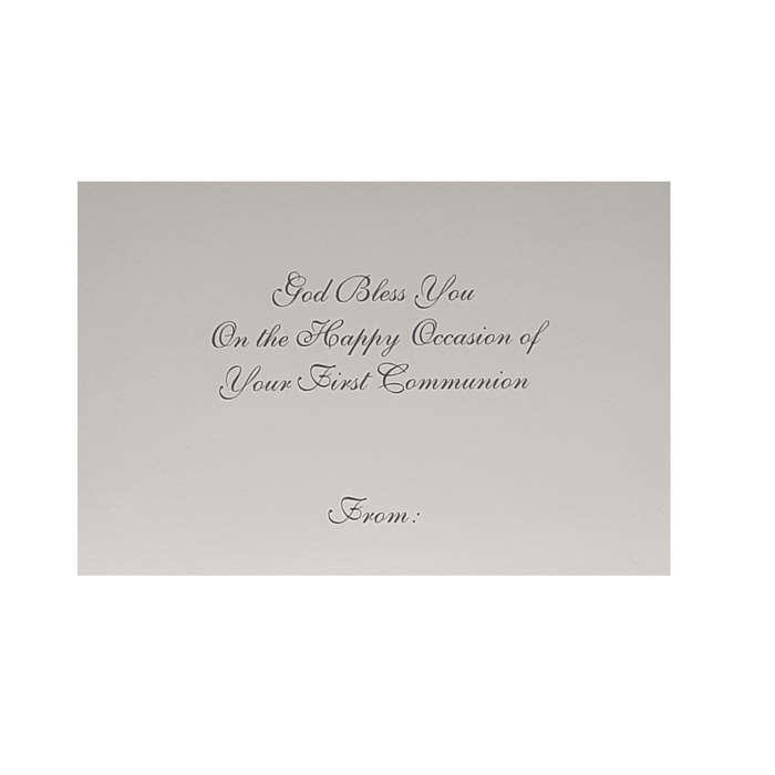 Boy's First Holy Communion Card