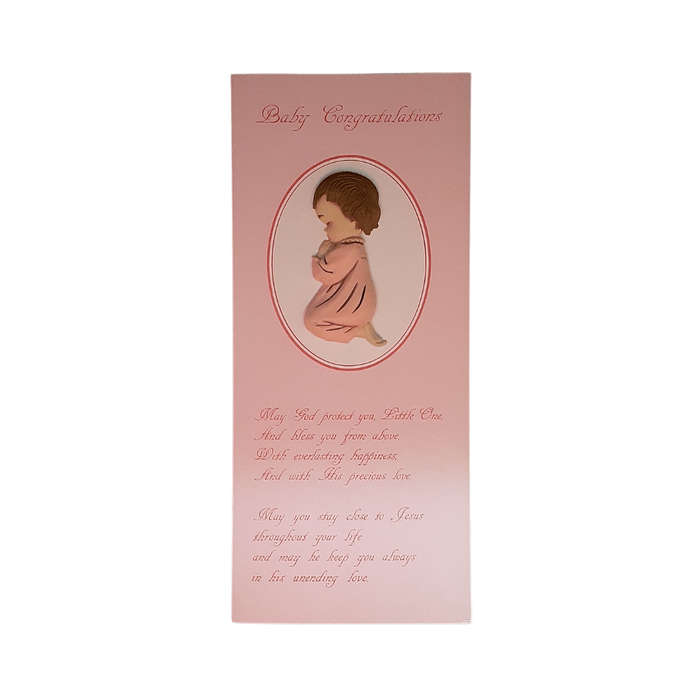Congratulations Card for a Girl