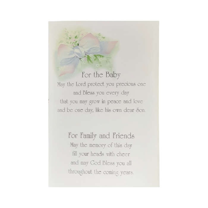 Keepsake Baptism Card