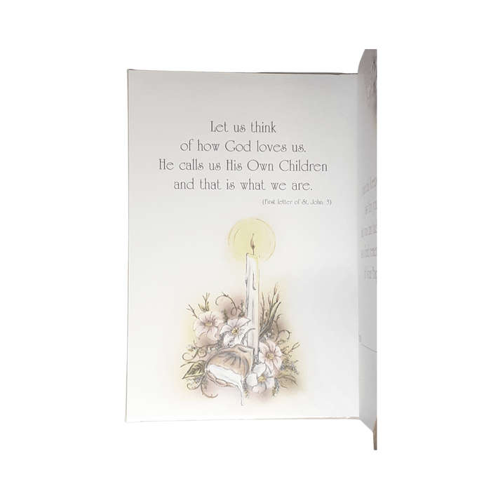 Baptism  Keepsake Book
