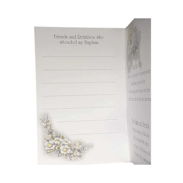 Baptism  Keepsake Book
