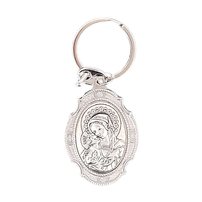 Mary and Jesus Keyring