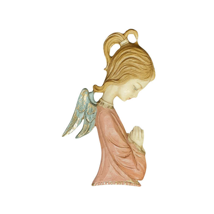 Girl Plaque With Angel Wings