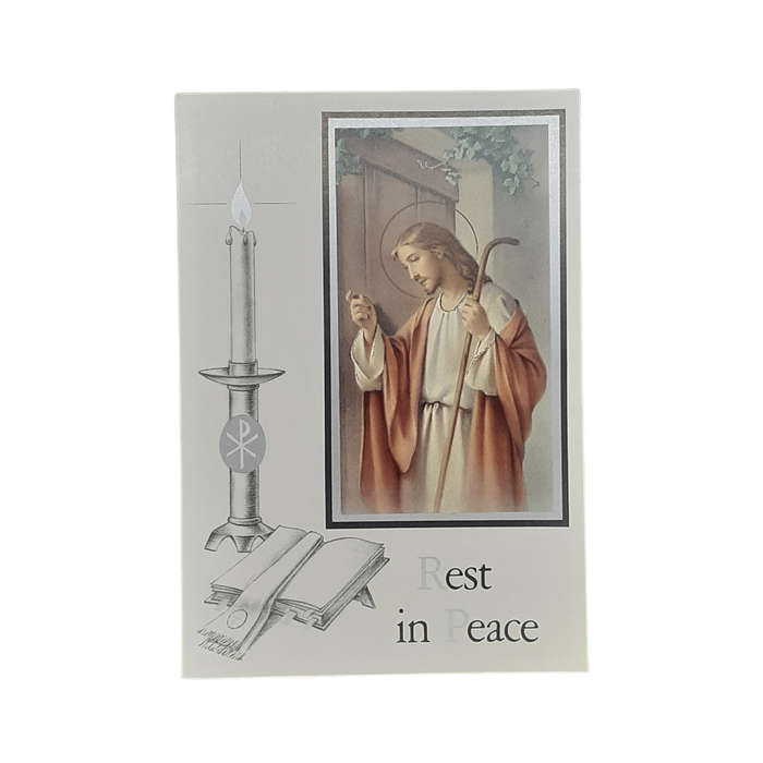 Rest in Peace Mass Card Jesus