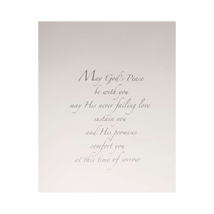 Elegant Sympathy Card