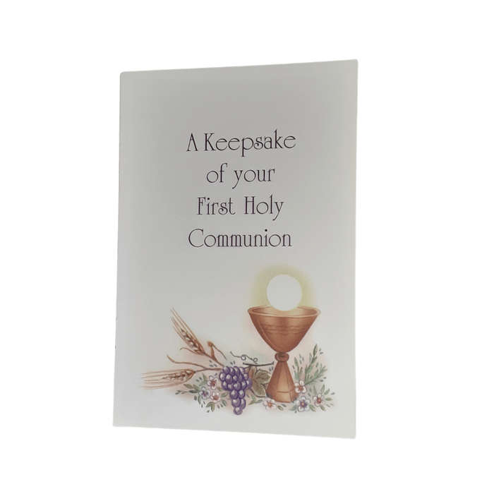 First Holy Communion Keepsake Card