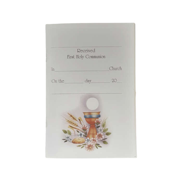First Holy Communion Keepsake Card