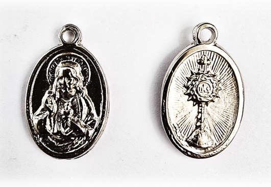 Monstrance / Sacred Heart of Jesus Medal
