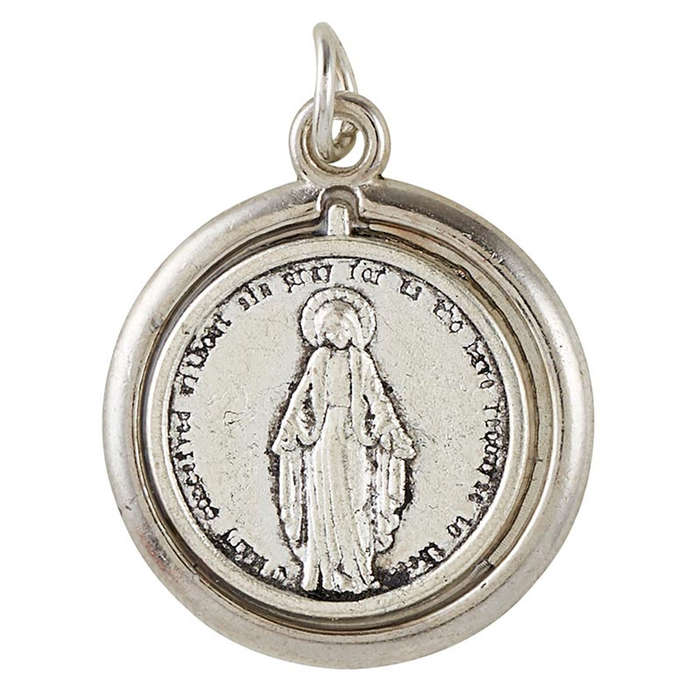 11mm Miraculous Medal Pendant