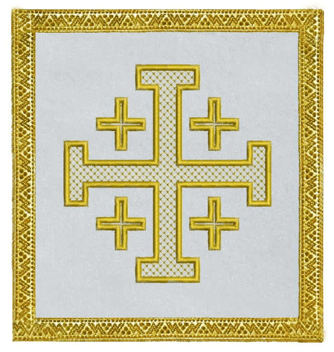 Jerusalem Cross Pall - Import