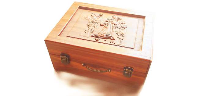 Large Mass Kit in Wooden Kiaat Engraved Case