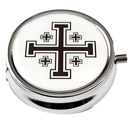 Jerusalem Cross Pyx