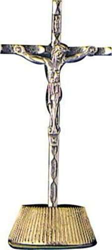 7.5cm Standing Metal Crucifix   - magnetic /self sticking