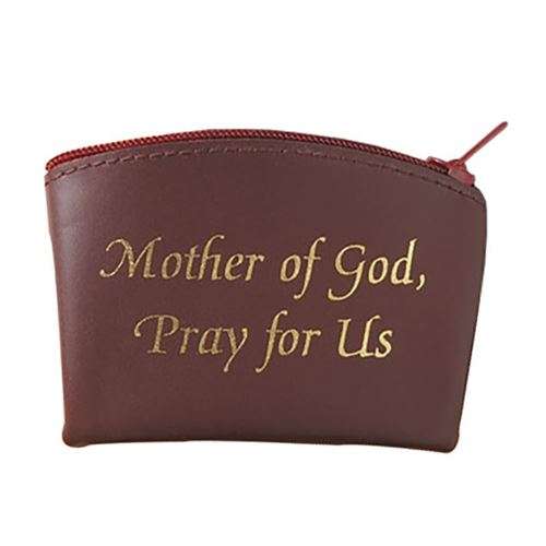 Mother of God Pray for Us! - Zipper rosary Case