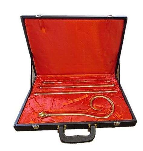 Golden Crozier - round design with case