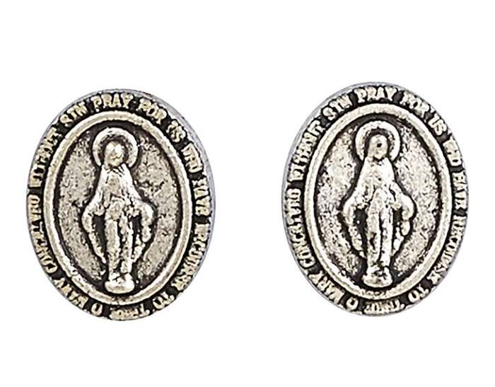 Miraculous Medal Earrings