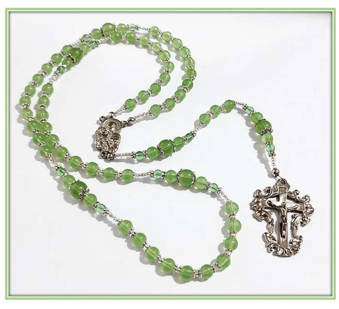 Peridot - August Birthstone Rosary