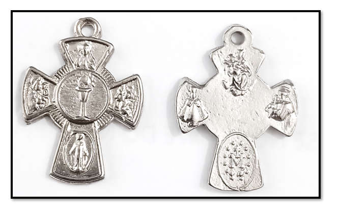 22mm 5 way Cross - Eucharist