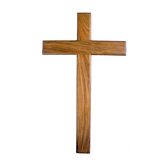 119cm X 90cm Solid Kiaat Wooden Wall Cross