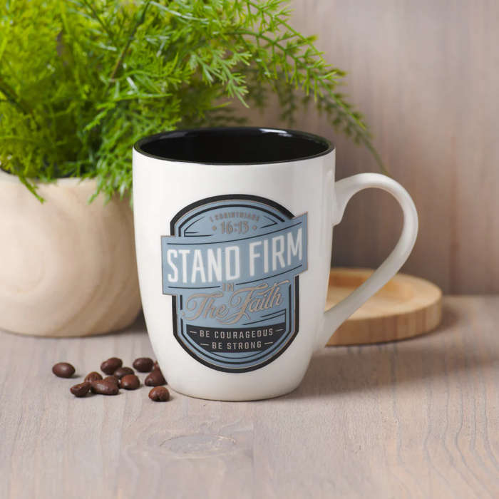 Stand Firm in the Faith Mug - 1 Corinthians 16:13