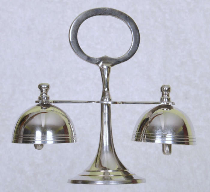 Sanctus Bells - 2 Bell in Silver