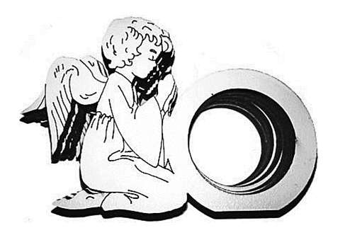 Set of 6 Angel Serviette Holders in box