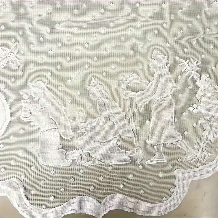 226cm Lace Nativity Altar Frontal